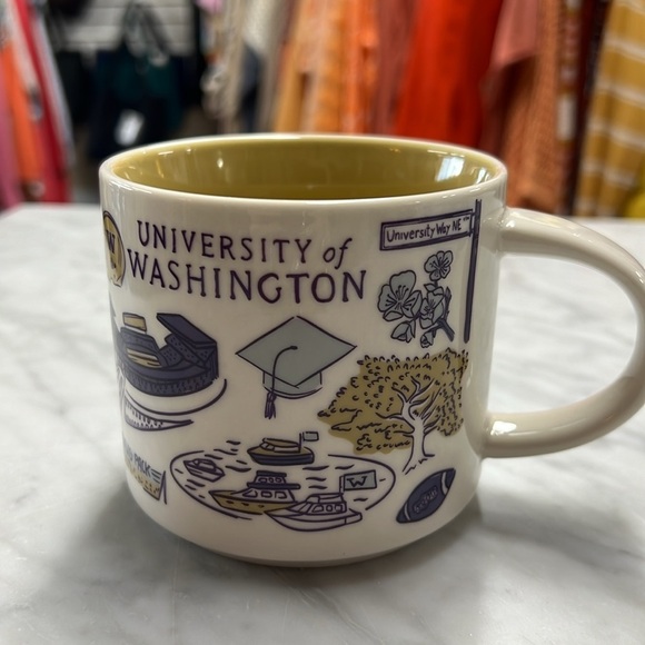 Starbucks University of Washington Huskies Been There Series College Series Mug - Picture 4 of 6